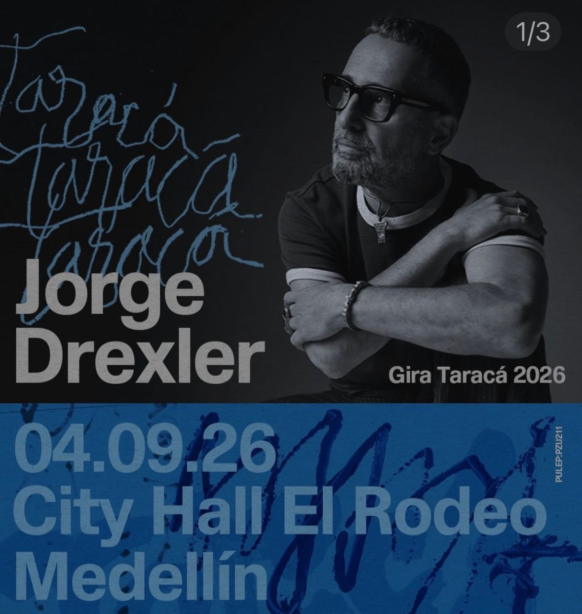 Jorge Drexler en Medellín