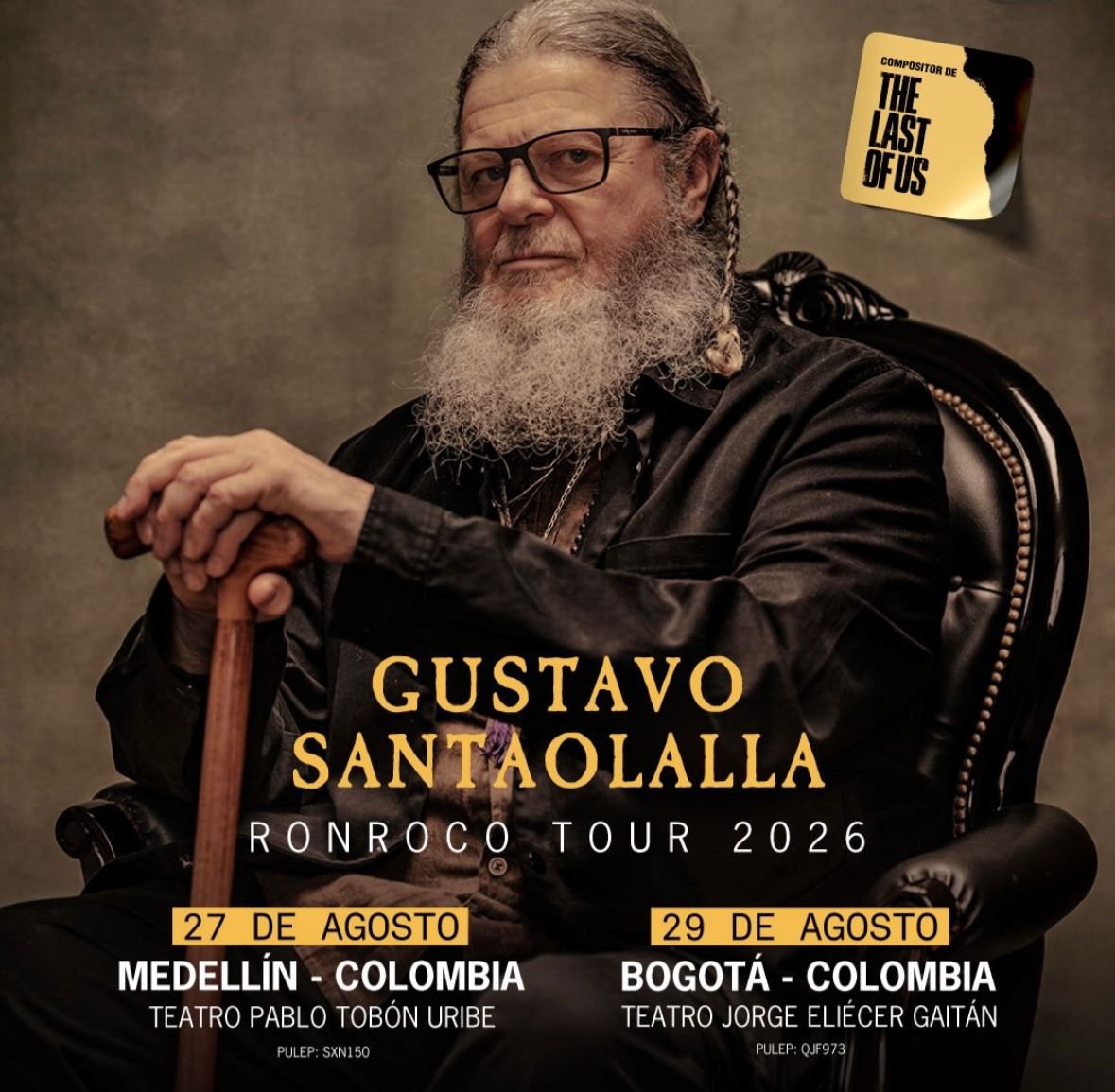 Gustavo Santaolalla en Medellín